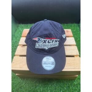 New Era 9TWENTY New England Patriots Super Bowl XLIX Champions Hat Adj